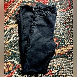 Levi’s Women’s Mile High Super Skinny Black Jeans